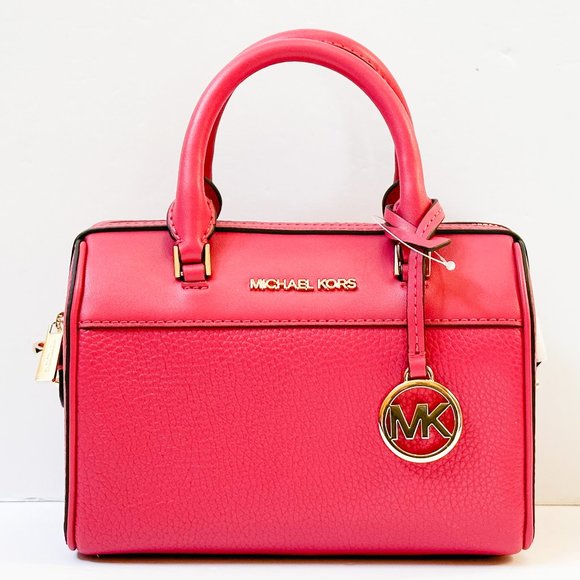 Michael Kors Bags Michael Kors Travel Xs Duffle Satchel Shoulder Crossbody Bag Hot Pink